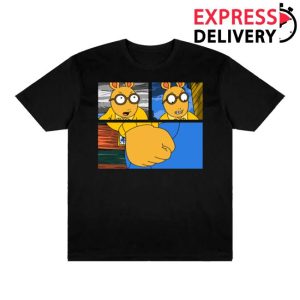 Retrokid Merch Store Shop Arthur Fist T-Shirt Black