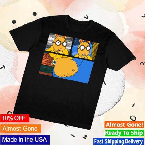 Retrokid Merch Store Shop Arthur Fist T-Shirt Black