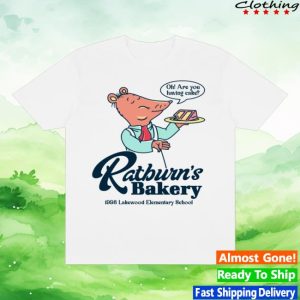Retrokid Merch Store Shop Arthur Ratburn’s Bakery T-Shirt White