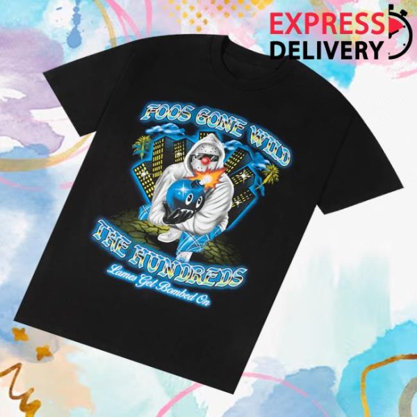 The Hundreds Merch Adam Bomb X Foos Gone Wild Bombed On T-Shirt