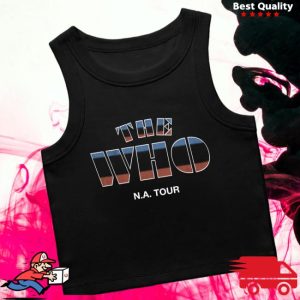 The Who Store Merch The Who North America Tank Top