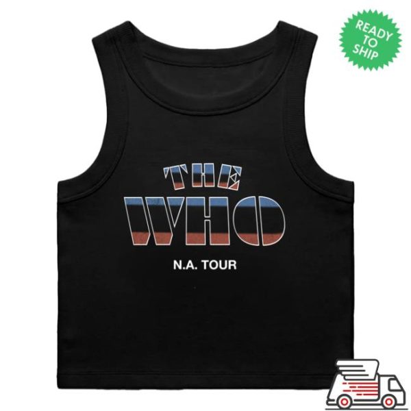 The Who Store Merch The Who North America Tank Top
