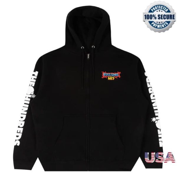 The Hundreds Merch Adam Bomb X Foos Gone Wild Fgw Zip-Up Hoodie