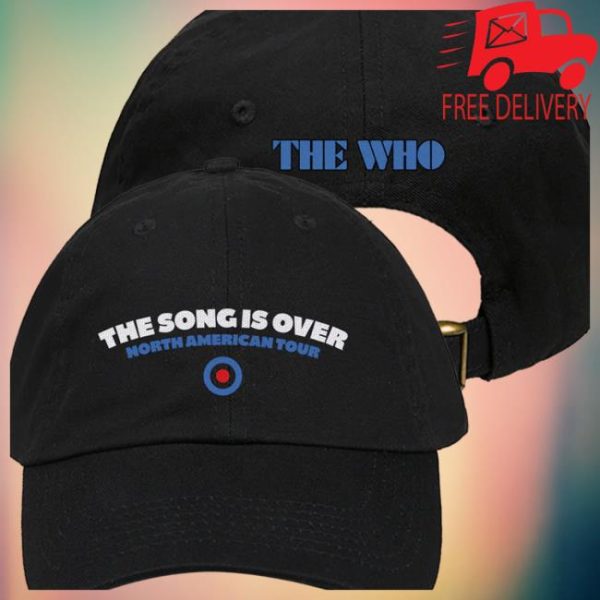 The Who Store Merch The Song Is Over Cap