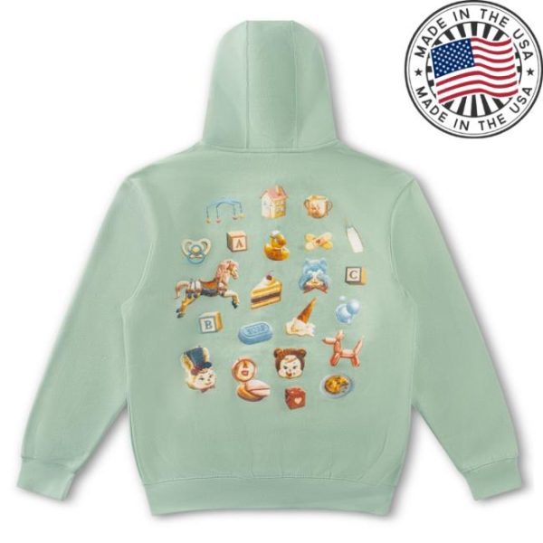 Melanie Martinez Store Merch Anniversary Collage Zip Up Hoodie