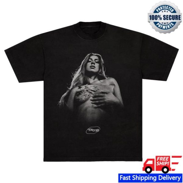 Tate Mcrae Store Merch Pose Black Tour Tee