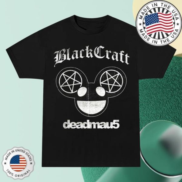 Blackcraftcult Store Merch Deadmau5 X Blackcraft Ghosts N Stuff T-Shirt