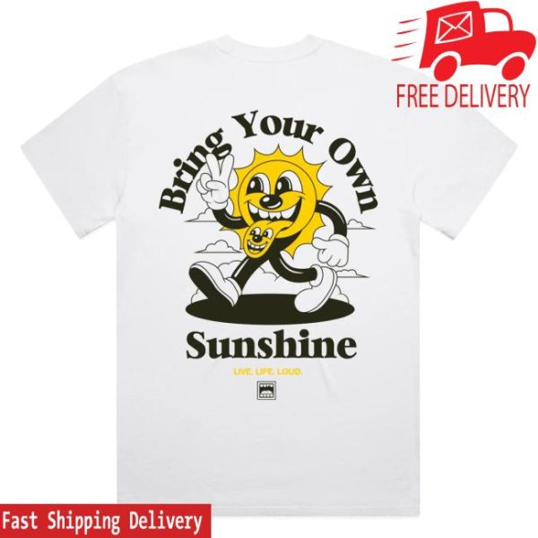 Greg Mike Store Merch Bring Your Own Sunshine Tee