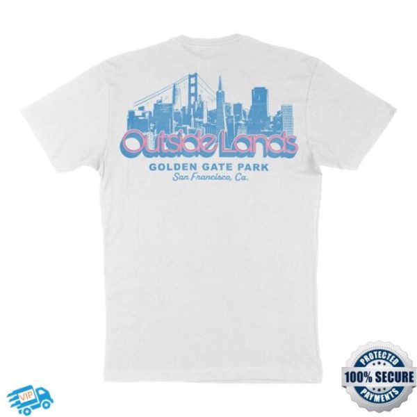 Outside Lands Merch Store Shop Cityscape Tee