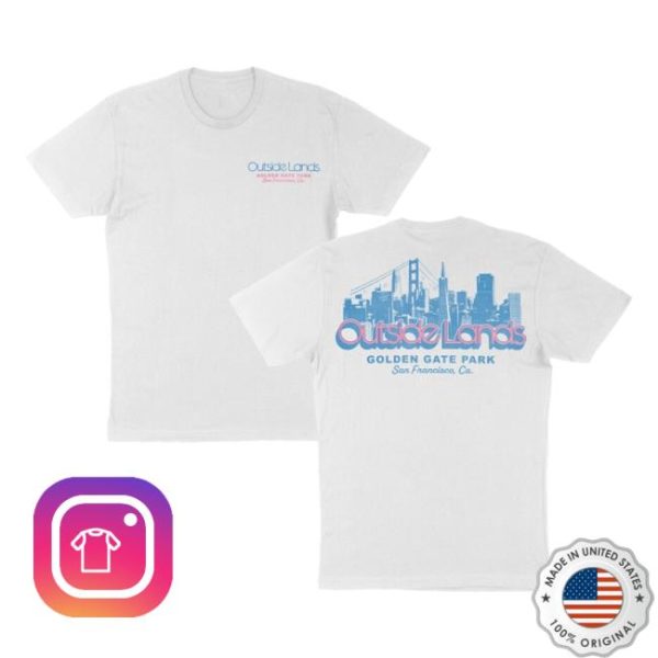 Outside Lands Merch Store Shop Cityscape Tee