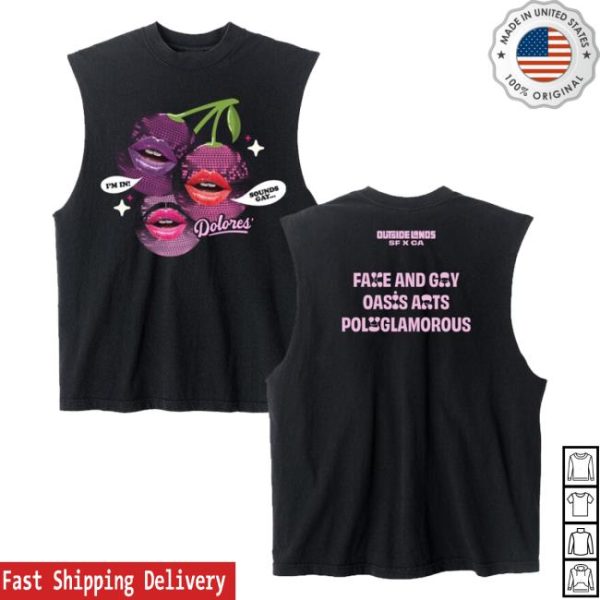 Outside Lands Merch Store Shop Dolores Tank