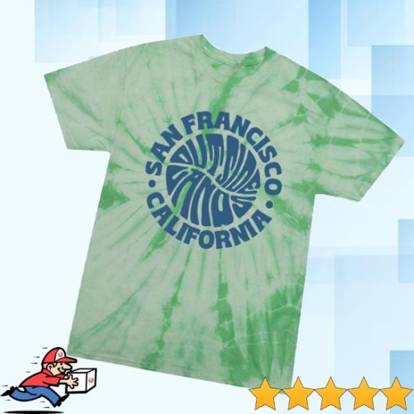 Outside Lands Merch Store Shop Psychedelic Tie Dye Tee