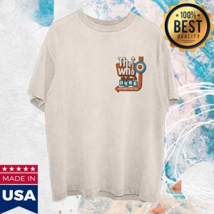 The Who Store Merch Shop The Song Is Over Retro Sign T-Shirt