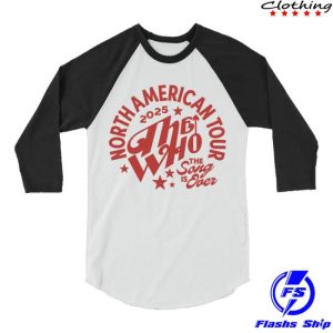 The Who Store Merch Shop The Song Is Over Tour Raglan