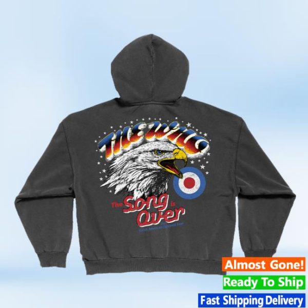 The Who Store Merch Shop The Song Is Over Zip Hoodie