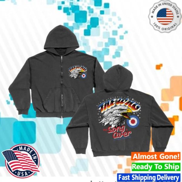 The Who Store Merch Shop The Song Is Over Zip Hoodie