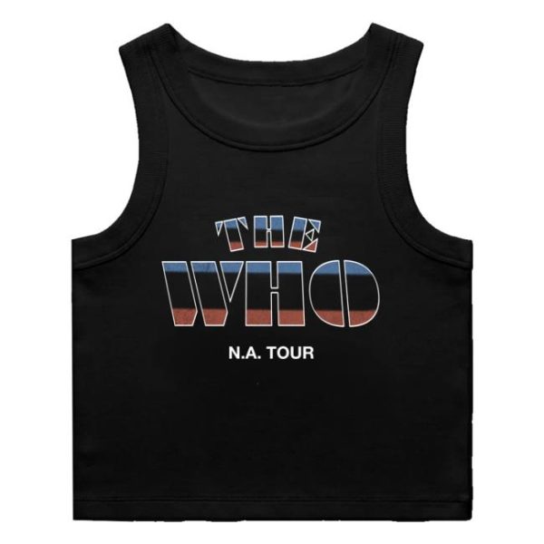 The Who Store Merch Shop The Who North America Tank Top