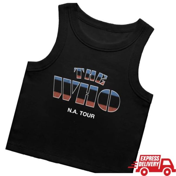 The Who Store Merch Shop The Who North America Tank Top
