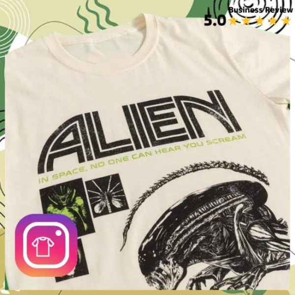 Truffle Shuffle Store Merch Alien Movie Icons Natural T-Shirt