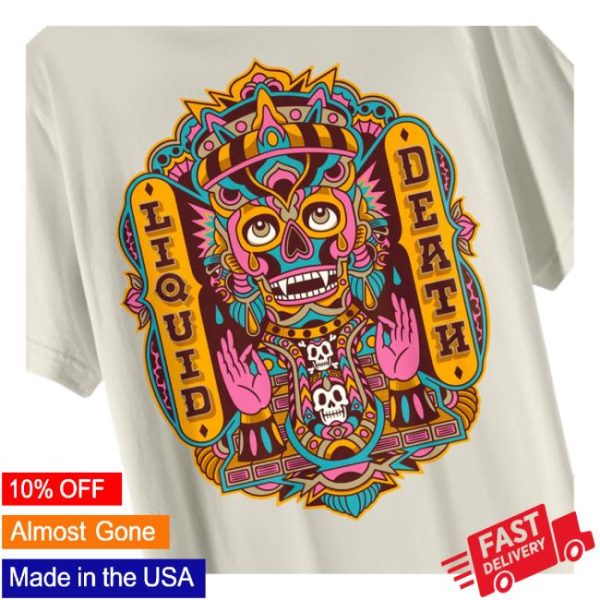 Liquid Death Store Merch Doom Raider Tee