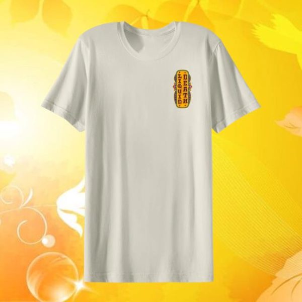 Liquid Death Store Merch Doom Raider Tee