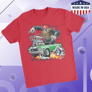Blackberry Smoke Store Merch Brit Turner Comin In Hot Red Tee