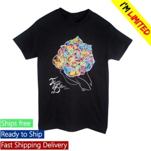 Tfb Merch Store Rose Bouquet Black T-Shirt