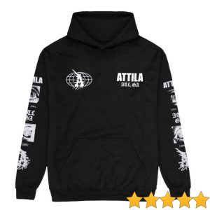 Impericon Merch Attila Globe Est Hoodie