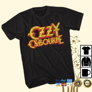Rockabilia Store Merch Ozzy Osbourne Ozzy Logo Classic T-Shirt