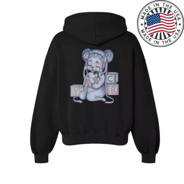 Melanie Martinez Merch Store Cry Baby Sad Bear Hoodie