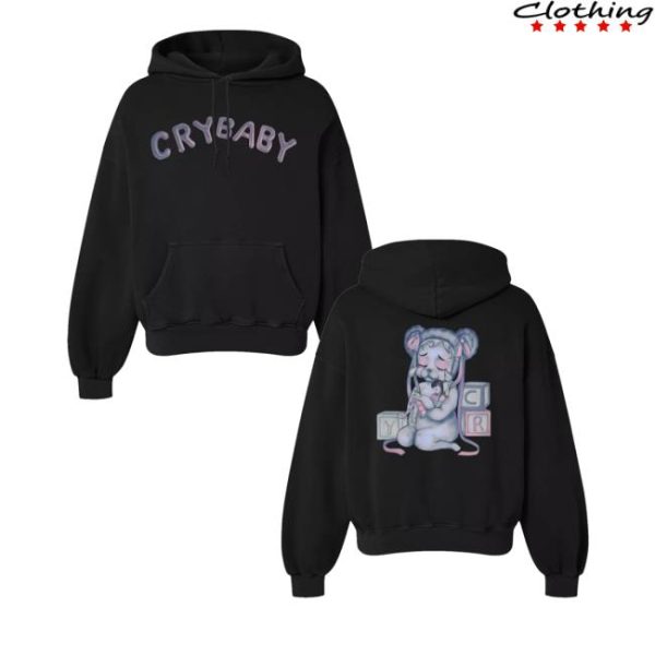 Melanie Martinez Merch Store Cry Baby Sad Bear Hoodie