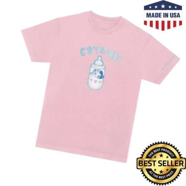 Melanie Martinez Merch Store Cry Baby Milk Bottle T-Shirt