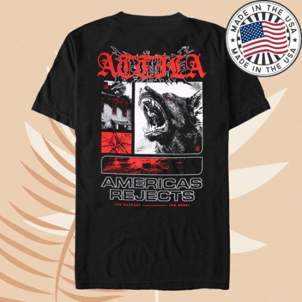 Impericon Store Merch Attila – American Rejects – T-Shirt