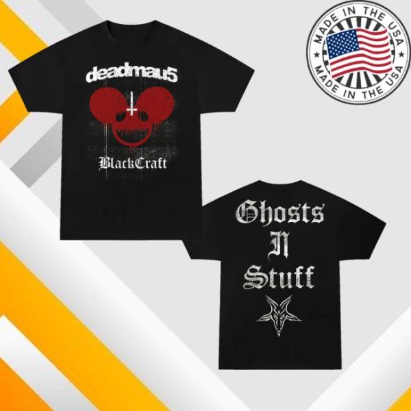 Blackcraftcult Merch Store Deadmau5 X Blackcraft Blood Mau5 T-Shirt