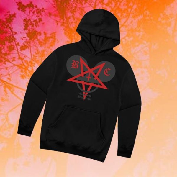 Blackcraftcult Merch Store Deadmau5 X Blackcraft Pentamau5 Pullover Hoodie