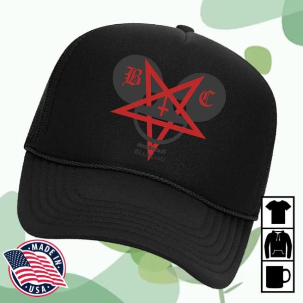 Blackcraftcult Merch Store Deadmau5 X Blackcraft Pentamau5 Hat