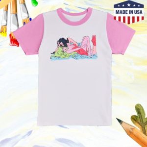 Big Bud Press Merch Store Pink Lottie And Caroline Tee