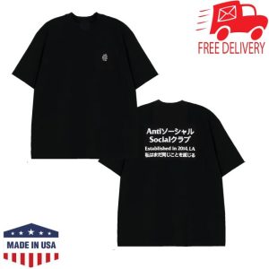 Antisocialsocialclub Merch Store Taku Ss Tee