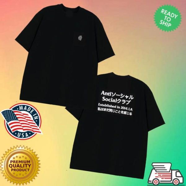 Antisocialsocialclub Merch Store Taku Ss Tee