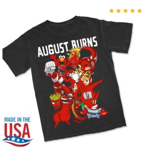 August Burns Red Official Store Merch Red Characters T-Shirt