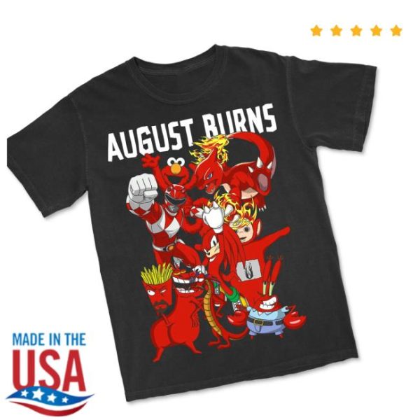 August Burns Red Official Store Merch Red Characters T-Shirt