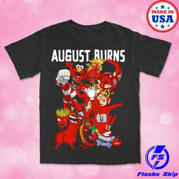 August Burns Red Official Store Merch Red Characters T-Shirt