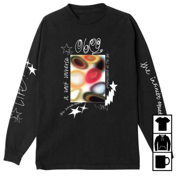 Obey Clothing Store Merch Vast Universe Pigment Ls T-Shirt