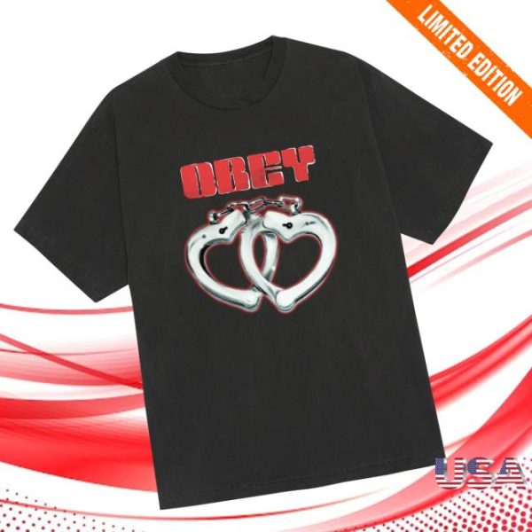 Obey Clothing Store Merch Cuffs Pigment T-Shirt