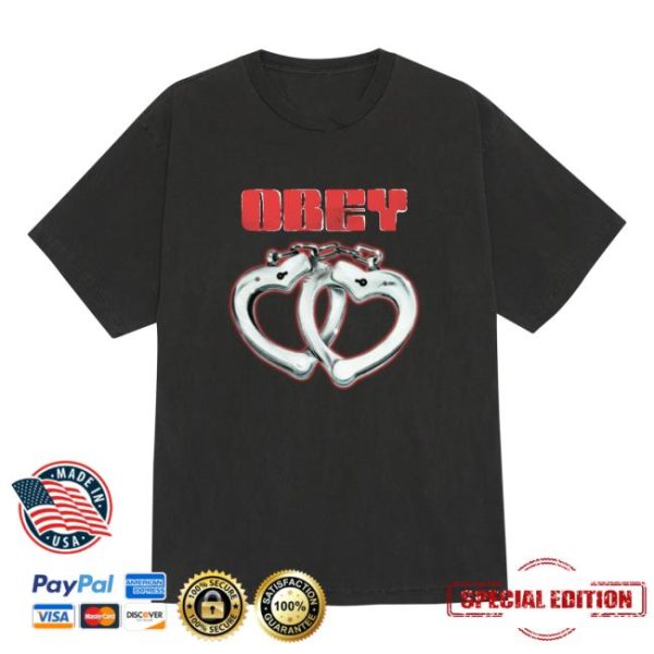 Obey Clothing Store Merch Cuffs Pigment T-Shirt