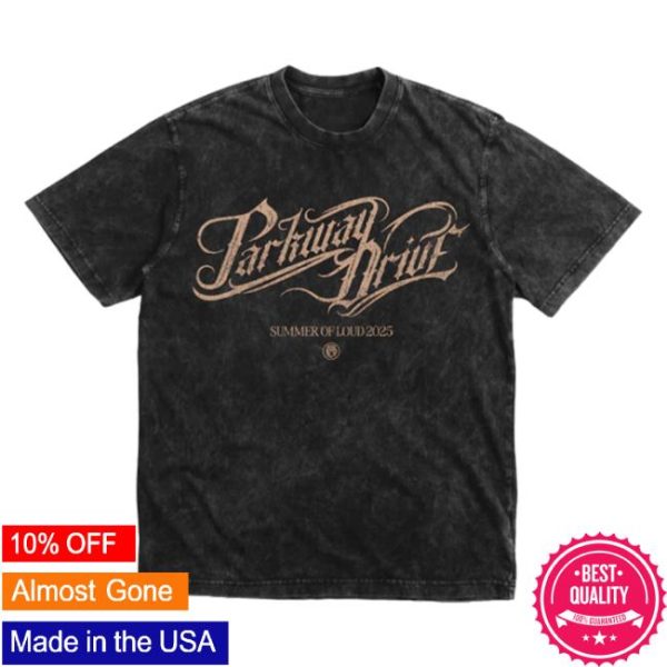 Flagship Apparel Store Merch Parkway Drive Summer Of Loud Tour T-Shirt