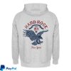 kenny Hardrock Store Merch Adult Fit Eagle Zip Hoodie In Gray