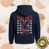 kenny Hard Rock Store Merch Adult Fit American Eagle Guitar Zip Up Hoodie In Navy