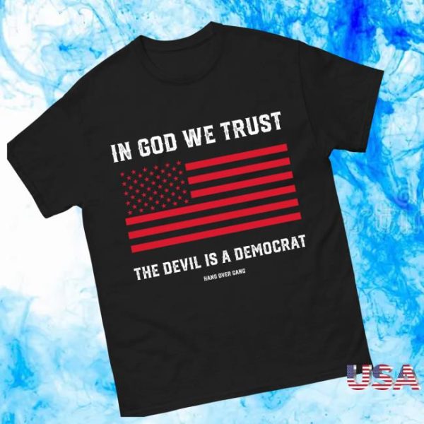 Hangovergang Official Store Merch In God We Trust T-Shirt