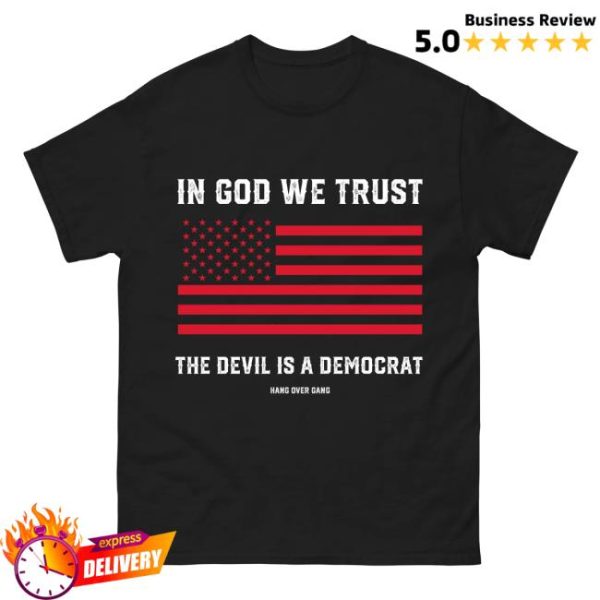 Hangovergang Official Store Merch In God We Trust T-Shirt